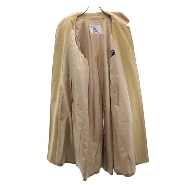 Burberrys バーバリーズ 90s カシミヤブレンド ウール ステンカラーコート 11AB3 ベージュ レディース