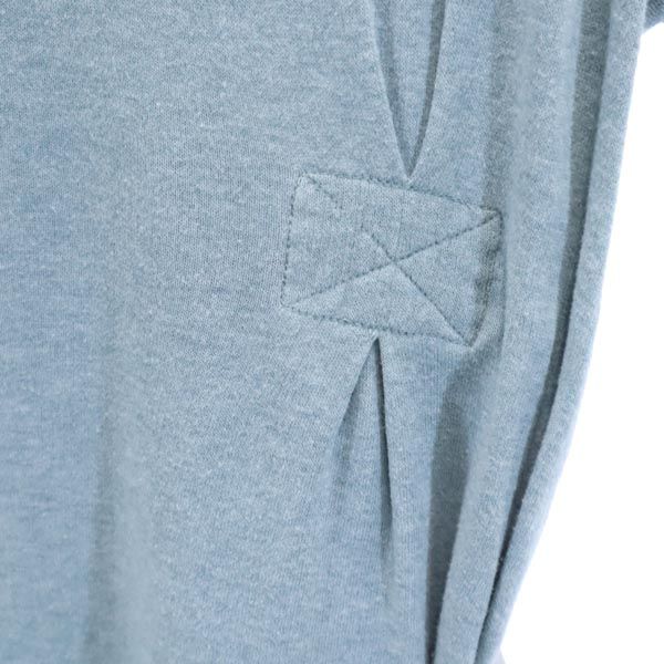 MARC BY MARC JACOBS マークバイマークジェイコブス 半袖 パフスリーブ ワンピース S 水色系 レディース