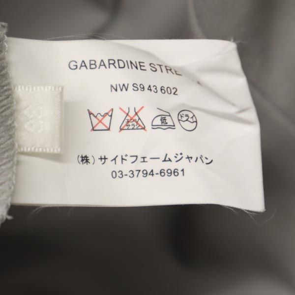 ANTEPRIMA アンテプリマ ウールブレンド 半袖 ワンピース 38 グレー系 バックジップ レディース