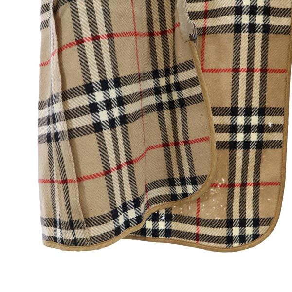 Burberrys バーバリーズ 90s チェック柄 ジャケット 9AR ベージュ×黒×赤 ライナー レディース