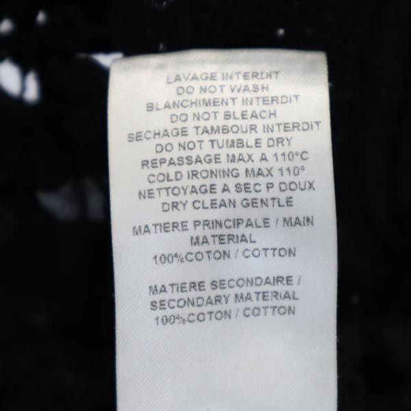 SEE BY CHLOE シーバイクロエ 長袖 レース ワンピース 36 ブラック系 レディース