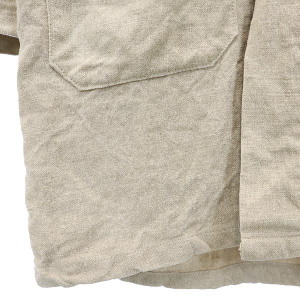 SABRE サーブル フランス製 シャツワンピース 38 ベージュ レディース