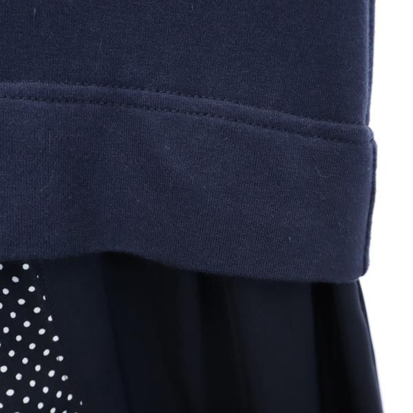 MAX&CO マックスアンドコー 7分袖 ワンピース 38 紺 レディース