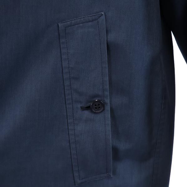 Burberrys バーバリーズ 80s 90s イギリス製 ステンカラーコート 紺 メンズ