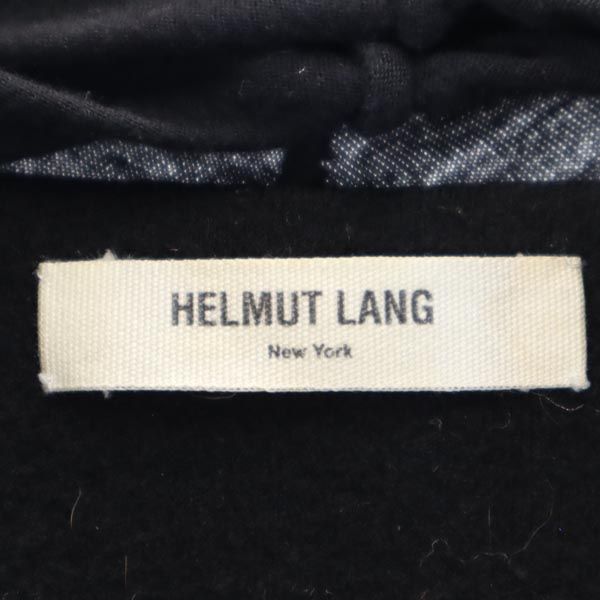 HELMUT LANG ヘルムートラング クロスドレープ ジャケット 黒×グレー レディース