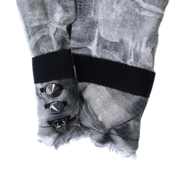 未使用 DIESEL ディーゼル 総柄 長袖 ワンピース S 黒系 レディース