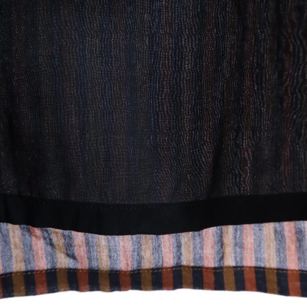 A.P.C. アーペーセー ストライプ柄 長袖 ワンピース S 茶系 レディース