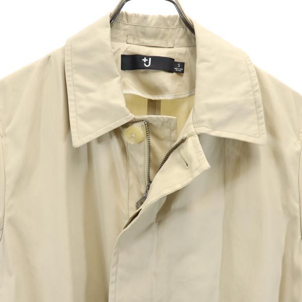 UNIQLO +J ユニクロ プラスジェイ コットン コート S ベージュ メンズ