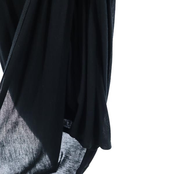 ヘルムートラング 半袖 フレンチスリーブ ワンピース S 黒 HELMUT LANG レディース