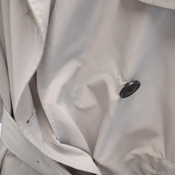 Emporio Armani エンポリオアルマーニ トレンチコート 38 グレー レディース