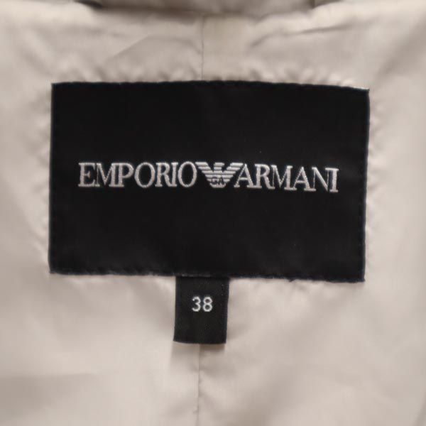 Emporio Armani エンポリオアルマーニ トレンチコート 38 グレー レディース