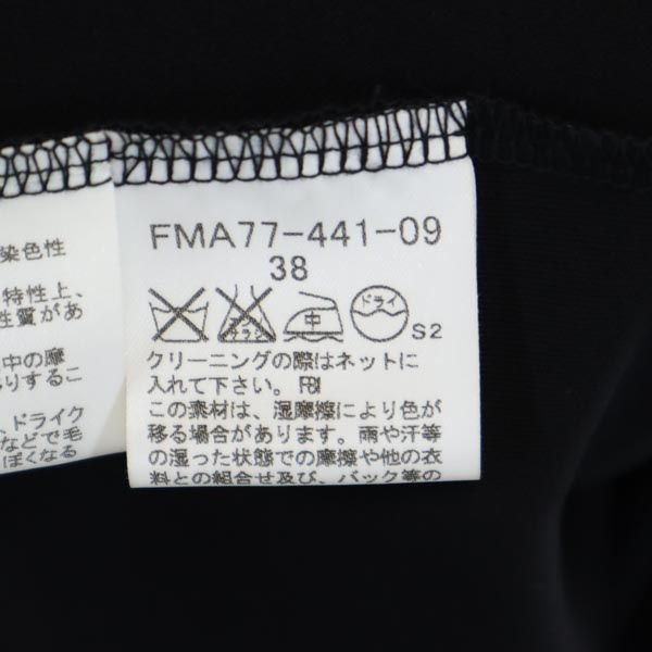 BURBERRY バーバリー 三陽商会 ノースリーブ ワンピース 38 黒 レディース