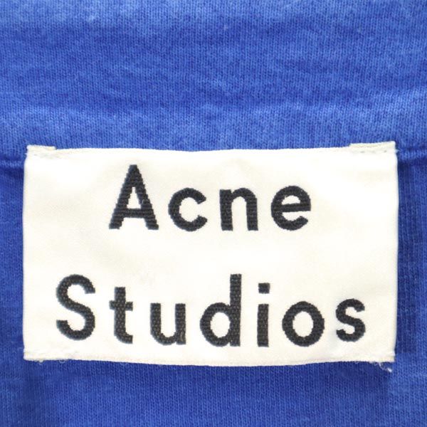 ACNE STUDIOS アクネストゥディオズ ノースリーブ カットオフ ワンピース XS ブルー系 レディース
