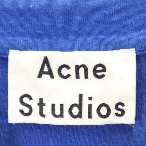 アクネストゥディオズ ノースリーブ カットオフ ワンピース XS ブルー系 ACNE STUDIOS レディース