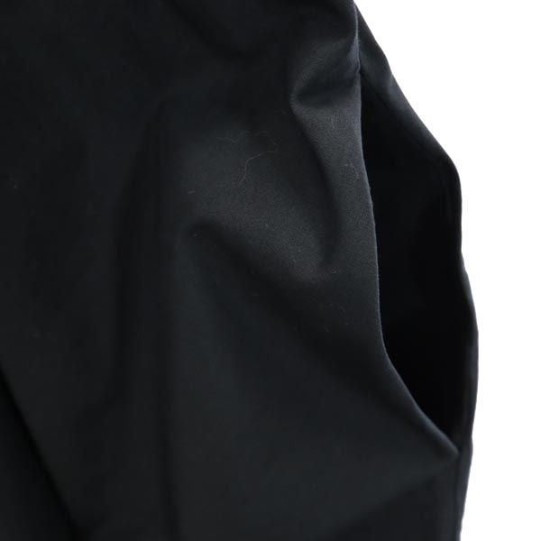 SEE BY CHLOE シーバイクロエ 半袖 ドッキング ワンピース S 黒 裾スカラップ レディース