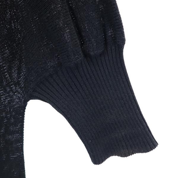 MAX MARA マックスマーラ 半袖 ニット ワンピース M ブラック系 レディース