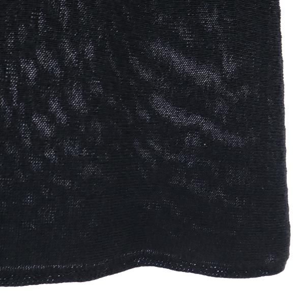 MAX MARA マックスマーラ 半袖 ニット ワンピース M ブラック系 レディース