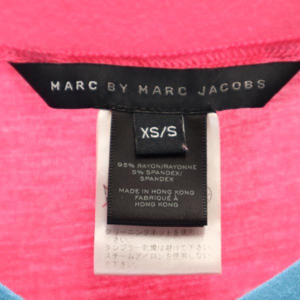 マークバイマークジェイコブス ノースリーブ ワンピース XS ピンク系 MARC BY MARC JACOBS チュニック レディース