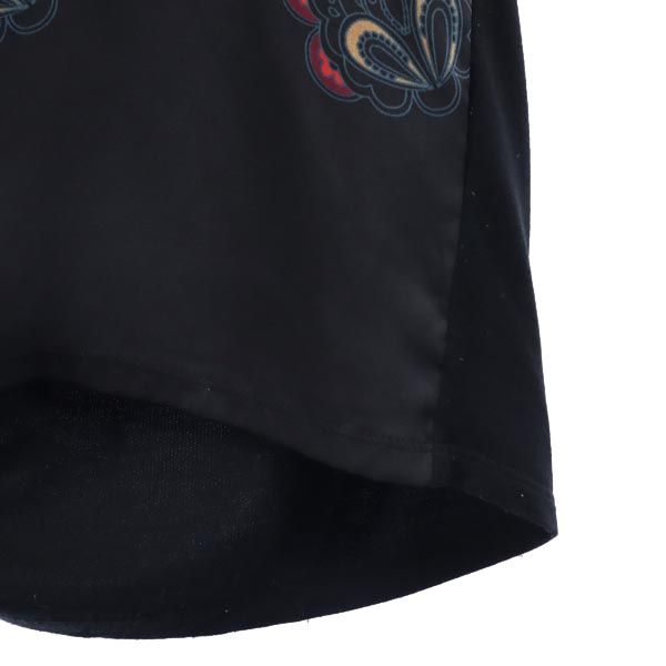 SPORT MAX CODE スポーツマックスコーデ 半袖 ワンピース L ブラック系 レディース