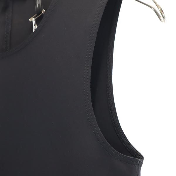 未使用 HELMUT LANG ヘルムートラング ノースリーブ ワンピース S ブラック系 レディース