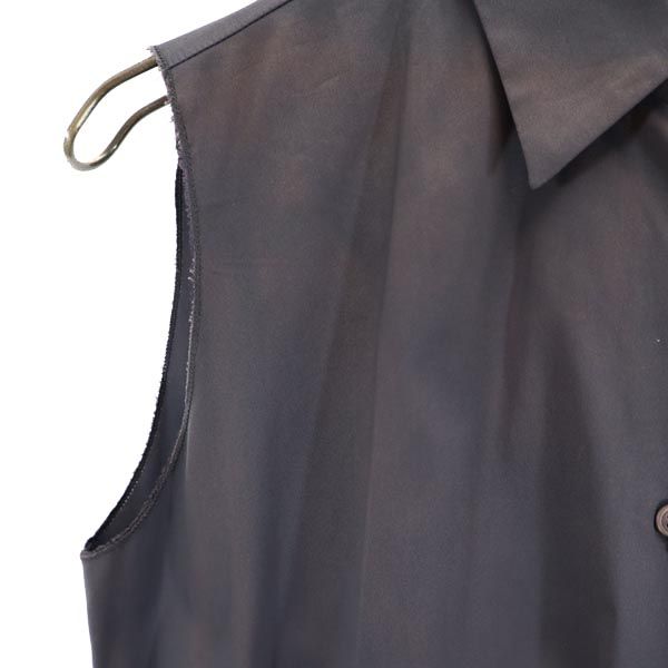 プラダ ノースリーブ ワンピース 38 ダークグレー PRADA レディース