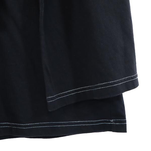 ACNE STUDIOS アクネストゥディオズ 半袖 デザイン ワンピース XS ブラック系 レディース