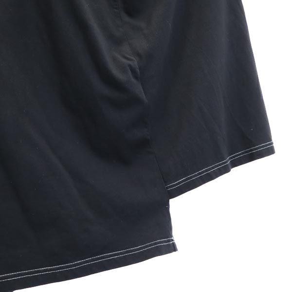 ACNE STUDIOS アクネストゥディオズ 半袖 デザイン ワンピース XS ブラック系 レディース