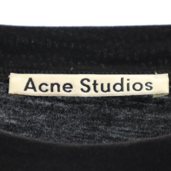 ACNE STUDIOS アクネストゥディオズ 半袖 デザイン ワンピース XS ブラック系 レディース