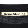 アクネストゥディオズ 半袖 デザイン ワンピース XS ブラック系 ACNE STUDIOS レディース