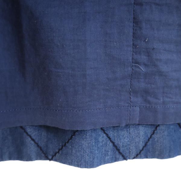 ケイトスペード 半袖 ワンピース 4 ブルー系 Kate Spade バックジップ レディース