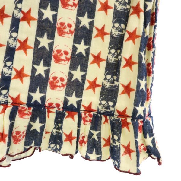 HYSTERIC ヒステリック 日本製 総柄 ノースリーブ ワンピース F レディース