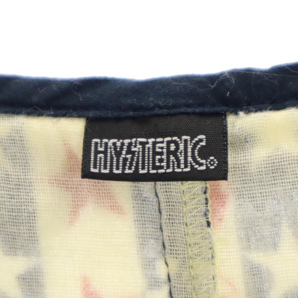 HYSTERIC ヒステリック 日本製 総柄 ノースリーブ ワンピース F レディース