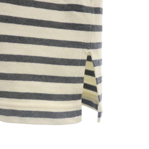 ORCIVAL オーシバル フランス製 ボーダー 長袖 ワンピース 1 生成り バスクシャツ レディース