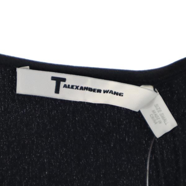 未使用 Alexander Wang アレキサンダーワン ノースリーブ ワンピース S ブラック系 レディース