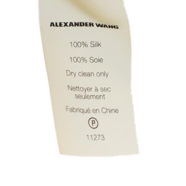 未使用 Alexander Wang アレキサンダーワン ノースリーブ ワンピース S ブラック系 レディース