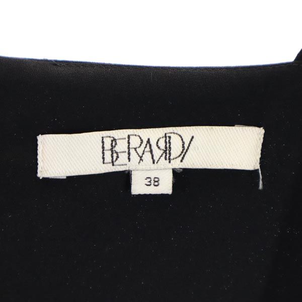 BERARDI ベラルディ 日本製 バルーン キャミワンピース 38 黒 レディース