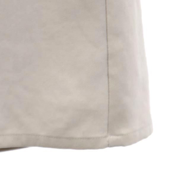 GRACE CLASS グレースクラス 半袖 パール付き ワンピース 36 グレー レディース