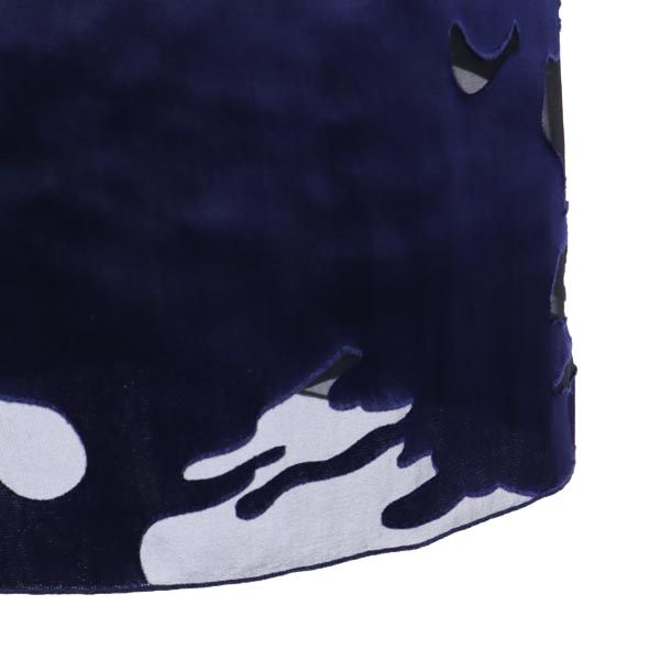 DIESEL ディーゼル 総柄 キャミワンピース 青系 レディース