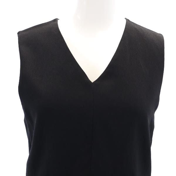 SEE BY CHLOE シーバイクロエ ノースリーブ デザイン カットソー 36 ブラック系 レディース