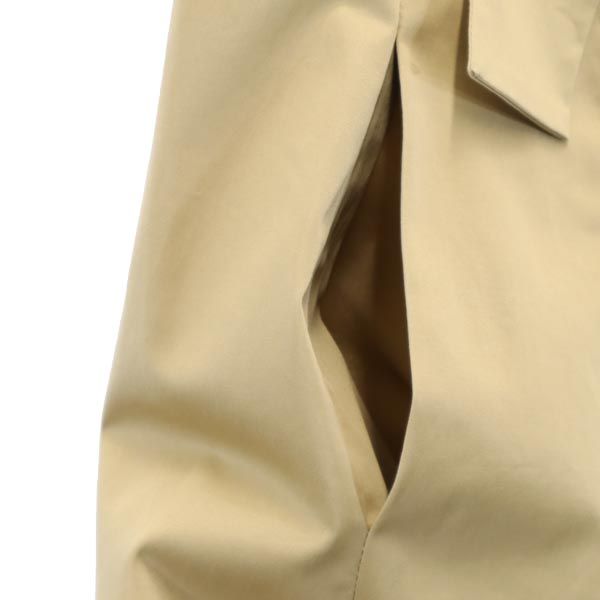 MOSCHINO モスキーノ イタリア製 ノースリーブ ワンピース USA4 ベージュ系 サイドジップ レディース