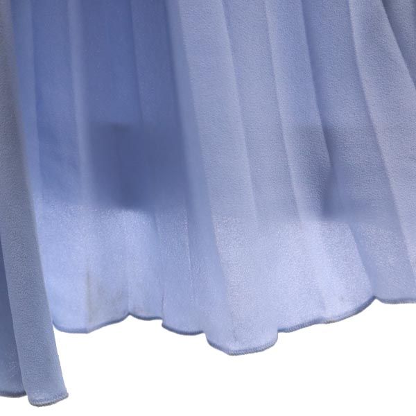 MIUMIU ミュウミュウ イタリア製 半袖 フレンチスリーブ ワンピース 44 ブルー系 レディース