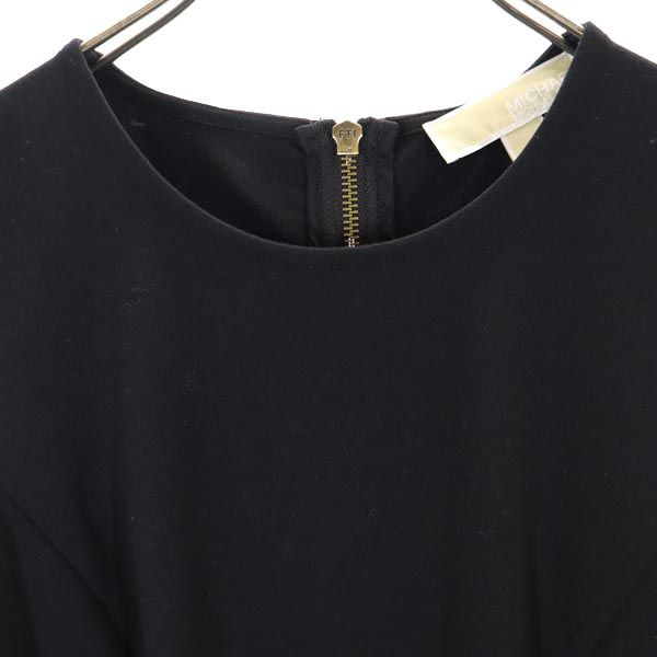 MICHAEL MICHAEL KORS マイケルマイケルコース ノースリーブ ワンピース S 黒 レディース