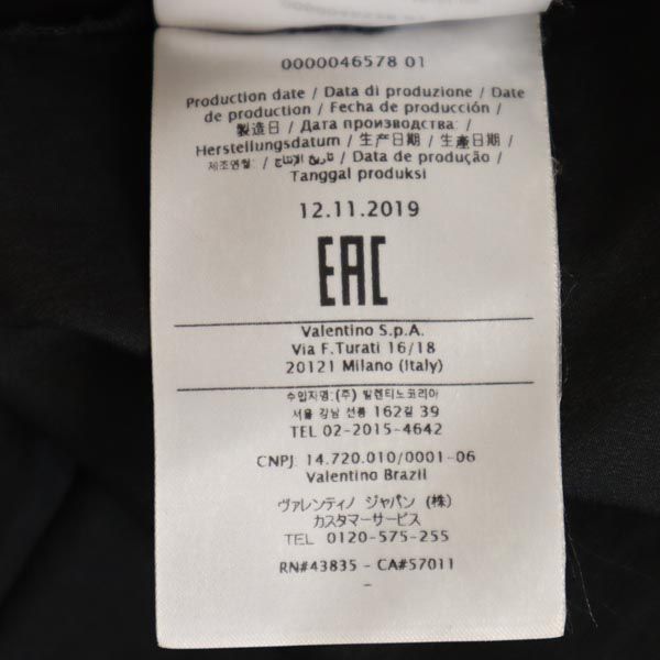 RED VALENTINO レッドヴァレンティノ イタリア製 半袖 ワンピース XS 黒 レディース