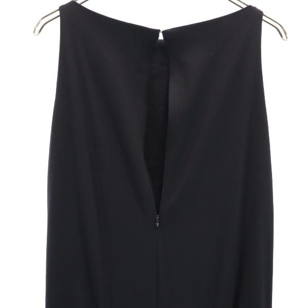 β ベータ 日本製 ノースリーブ ワンピース 40 黒 レディース