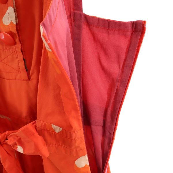 MARC BY MARC JACOBS マークバイマークジェイコブス ハート ノースリーブ ハート ワンピース 2 レッド チュニック レディース