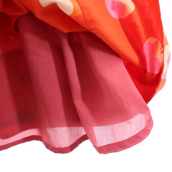 MARC BY MARC JACOBS マークバイマークジェイコブス ハート ノースリーブ ハート ワンピース 2 レッド チュニック レディース