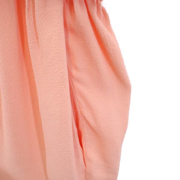 SEE BY CHLOE シーバイクロエ 半袖 ワンピース USA4 サーモンピンク レディース