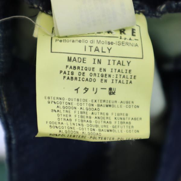 VERSACE JEANS COUTURE ヴェルサーチ ジーンズ クチュール スリット ミニ丈 スリット デニムスカート w26 レディース