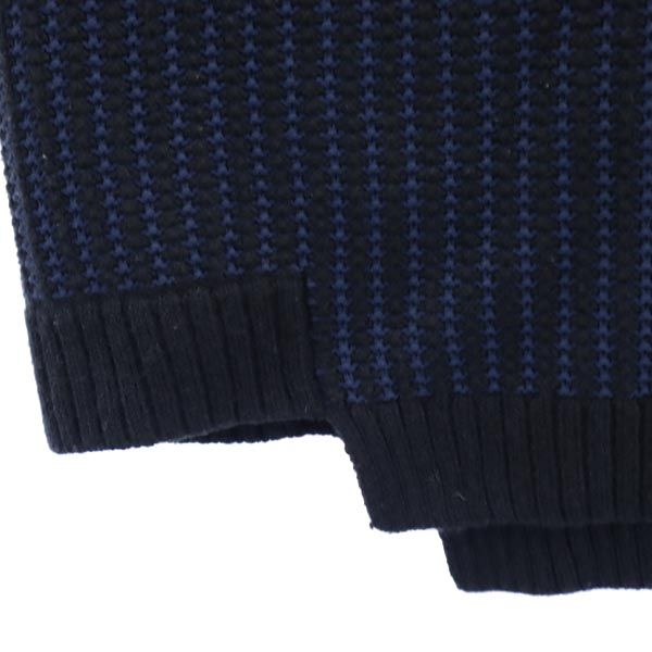 OPENING CEREMONY オープニングセレモニー ウールブレンド ミニ丈 ニット スカート S ネイビー系 フロントファスナーデザイン レディース