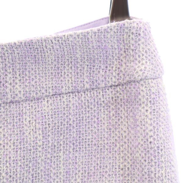 ARMANI COLLEZIONI アルマーニコレッツォーニ イタリア製 ミニ丈 タイトスカート 40 パープル系 バックジップ レディース